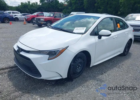 2024 Toyota Corolla Le z USA, uszkodzony, nr VIN 5YFB4MDE4RP151145